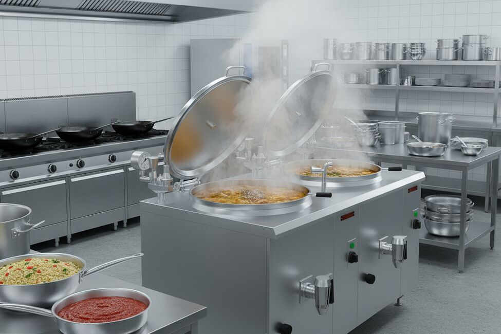 Человеческий фактор: как пищеварочный котел экономит самый ценный ресурс кухни