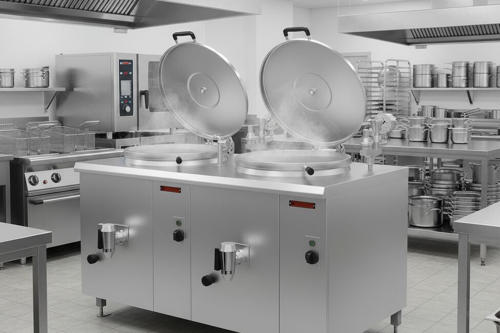 Как одна инвестиция в пищеварочный котел окупается трижды: расчет выгоды для столовой