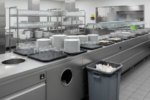 За кулисами чистоты столовой: как правильно спланировать потоки грязной и чистой посуды