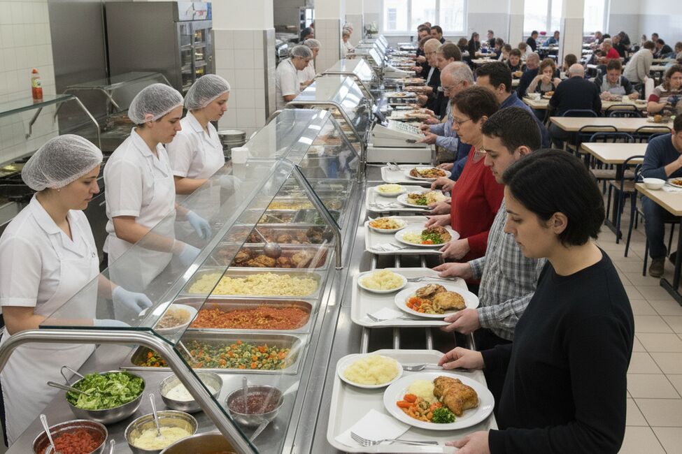 Битва за тепло: как выбрать между паровым и сухим мармитом для вашей линии раздачи