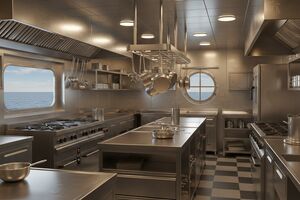 Не просто кухня: особенности проектирования камбуза для разных типов судов