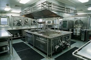 Закон сохранения равновесия: как штормовые ограждения и поручни обеспечивают безопасность на камбузе