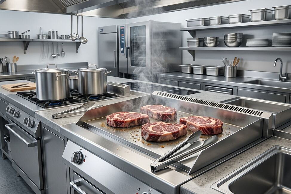 Искусство жарки: как выбрать между гладкой, рифленой и комбинированной поверхностью