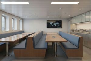 Больше чем столовая: требования к мебели и оборудованию для кают-компании