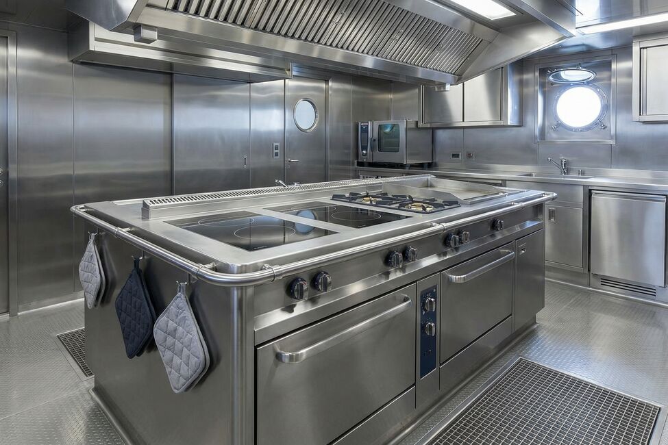 Сколько конфорок нужно для камбуза: выбираем правильную судовую плиту