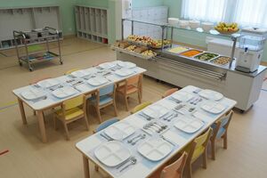Комплектация кухни для частного детского сада